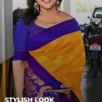 Vanitha Vijayakumar Instagram - Thank you @timesofindia @etimes 🥰 @vanithavijaykumarstylingstudio. https://timesofindia.indiatimes.com/tv/web-stories/tamil/vanitha-vijayakumars-best-saree-looks/photostory/95534411.cms