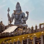 Vanitha Vijayakumar Instagram - #lordshiva the epitome of power Murudeshwar