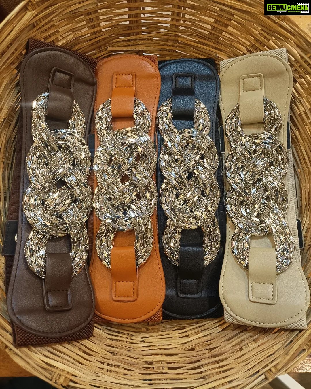 Vanitha Vijayakumar Instagram - Shop our new waist belt collections💁🏻♀️swipe left to see the available colors & designs🌈 Dm us for price & details📩 #vanithavijaykumarstudios #earring #crystal #stone #style #stylish #chennai #girl #ootd #outfit #clothing #brand #picoftheday #photooftheday #instafashion #instagood #instadaily #shopping #makeup #accessories #styleblogger #fashion #fashionblogger Khader Nawaz Khan Road