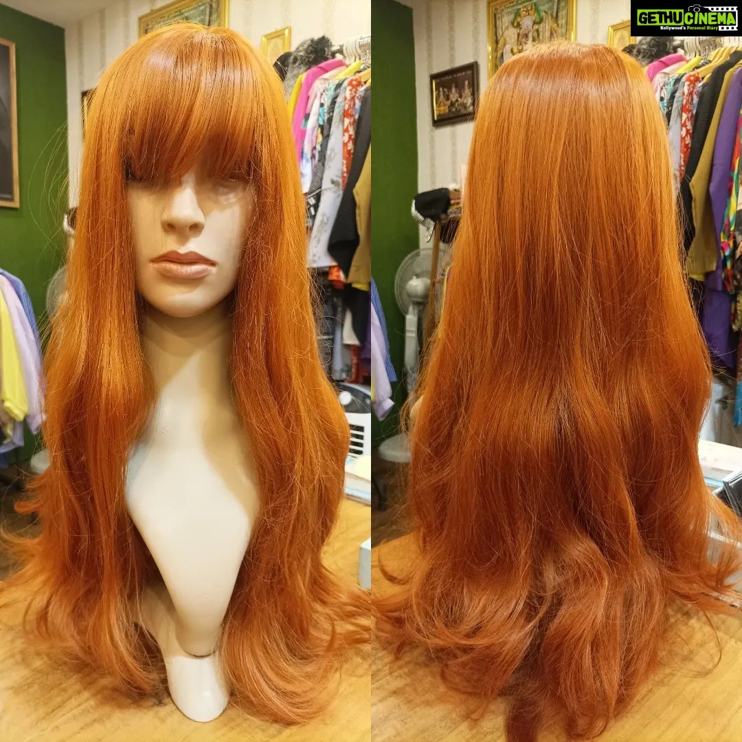 Vanitha Vijayakumar Instagram - Burnt orange front fringe cut wig👩🏼Dm us for price & details📩 #vanithavijaykumarstudios #earring #crystal #stone #style #stylish #chennai #girl #ootd #outfit #clothing #brand #picoftheday #photooftheday #instafashion #instagood #instadaily #shopping #makeup #accessories #styleblogger #fashion #fashionblogger Khader Nawaz Khan Road