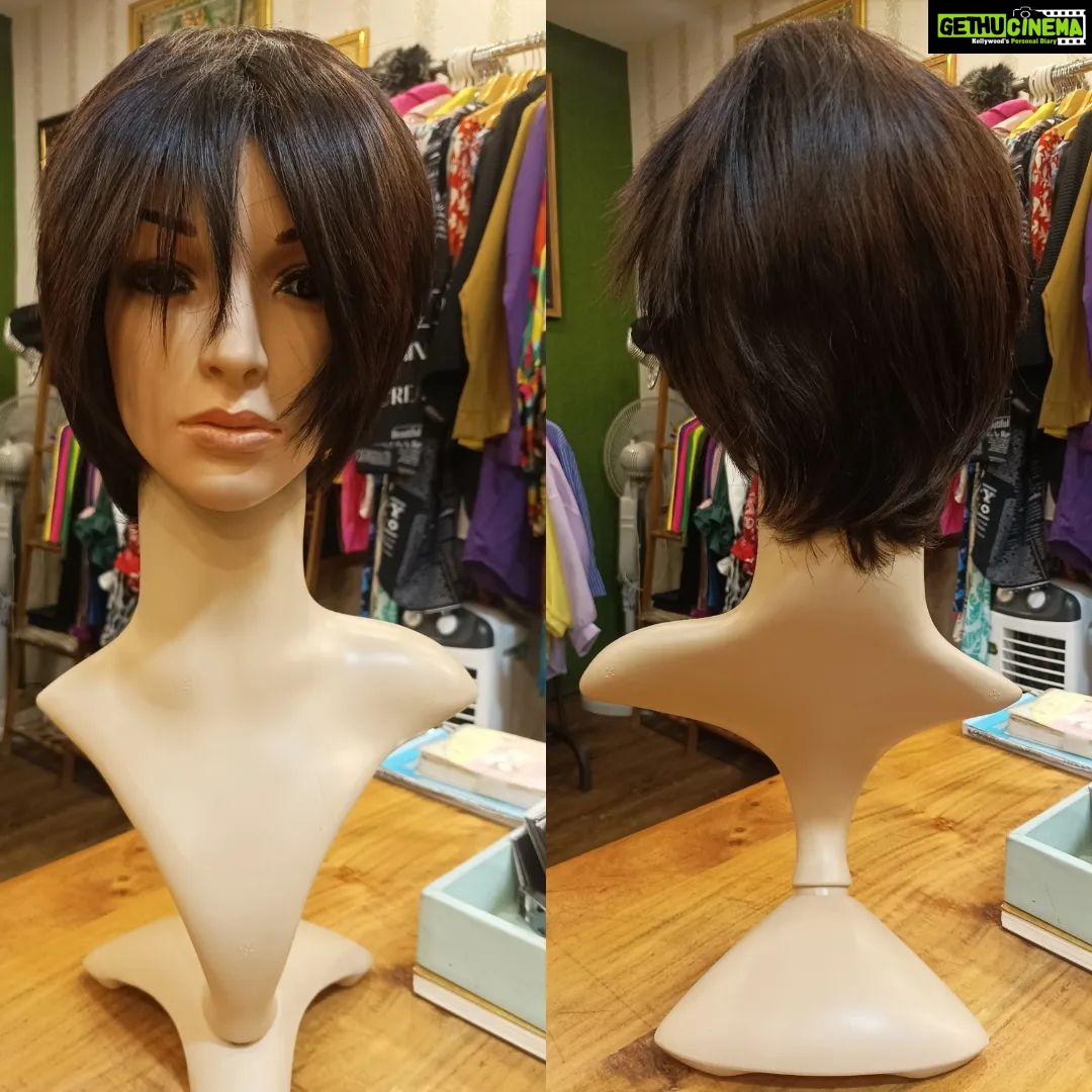 Vanitha Vijayakumar Instagram - Short hair wigs👩🏻 swipe left to see the available colors🎨Dm us for price & details📩 #vanithavijaykumarstudios #earring #crystal #stone #style #stylish #chennai #girl #ootd #outfit #clothing #brand #picoftheday #photooftheday #instafashion #instagood #instadaily #shopping #makeup #accessories #styleblogger #fashion #fashionblogger Khader Nawaz Khan Road