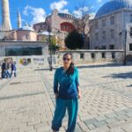 Varalaxmi Sarathkumar Instagram - What can I say...#gorgeous So so stunning.. #hagiasophia #Istanbul #saturday #saturdayvibes #trendingreels #trendingsongs Thank you @gtholidays.in Shot by @Soniya_sri_np Hagia Sophia Grand Mosque