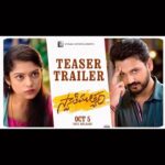 Varsha Bollamma Instagram – Here’s the teaser trailer of #Swathimuthyam 💕
 
Trailer Out Soon! ✨ #SwathimuthyamOnOct5th✨ 

@ganeshbellamkonda @lakshman_k_krishna @sagarmahathi @dopsuryaa @nagavamsi19 @navinnooli @sitharaentertainments @adityamusicindia