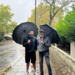 Varun Tej Instagram - Stroll with pops! #london
