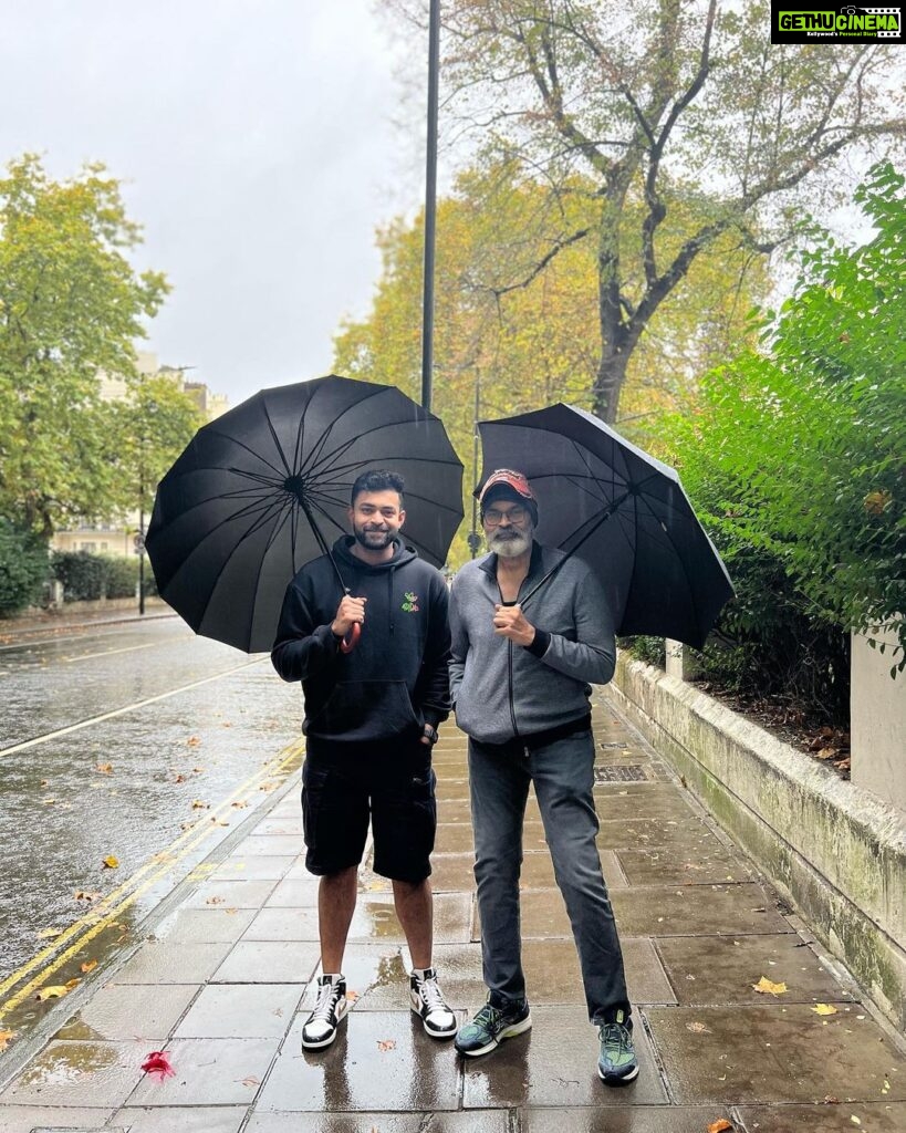 Varun Tej Instagram - Stroll with pops! #london