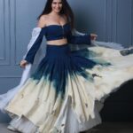 Warina Hussain Instagram – designed my own Diwali lehenga this time 😍 a rugged denim lehenga, first of its kind !!! kaisa laga ??? thank you @lakshcouture for co designing this with me 💙

clicked @advait_vaidya 
designer @laksh0607 
hair @mangalasirsat 
make up @futane_ravi 
lehenga idea 💡 yours truly 👽

#denim #lehenga #diwali #lehengaideas #2022 #fashion #warinahussain