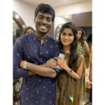 Aadhirai Soundarajan Instagram - Minnoli with The Creative Director @atlee47 sir🔥 at Sun tv (BIGIL diwali special)😍 #bigil #bigildiwali #atleesir #tamilcinema