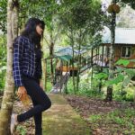 Aadhirai Soundarajan Instagram - "Finding paradise wherever I go."🏡 . . . . . . And JACKFRUIT too😝😅