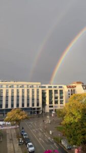 Aditi Chengappa Instagram - Blessed 🌈
.
.
.
#blessing #blessings #blessed #overtherainbow #rainbow #nature #magic #berlin #berlinliebe #herbst