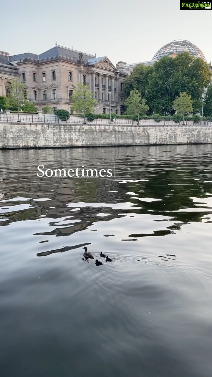 Aditi Chengappa Instagram - Relax . . . #nature #river #wordoftheday #quoteoftheday #qotd #sunset #inspiration #selfhelp #selflove #mindset #growthmindset #personalgrowth #success #mentalhealth #lifecoach #motivation #relax Berlin, Germany