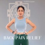 Aditi Chengappa Instagram - SAVE THIS! 10 mins to less back pain 😇 remember that this video has been sped up, take your time and do 5-6 reps of each movement ✅ . . . . #back #backpain #backpainrelief #fitness #yoga #trainieren #rückenschmerzen #rücken #rückentraining #yogainspiration #yogapractice Berlin-Mitte