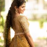 Aditi Shankar Instagram - #navratri2022 with Aditi✨ Day 4: youthful yellow the paragon of happiness and strength . On this 4th day of navarathri I wish you endless cheer and abundant joy. Styled by:- @dr.vinothinipandian Outfits 👗:- @nirali_design_house MUAH💄:- @vijiknr Photographed by 📸:- @camerasenthil Jewellery 💎:- @jjjewellerymart Location:- @avmgardens Digital Patner:- @cognitiveidealab @rrajeshananda AVM Gardens