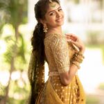 Aditi Shankar Instagram - #navratri2022 with Aditi✨ Day 4: youthful yellow the paragon of happiness and strength . On this 4th day of navarathri I wish you endless cheer and abundant joy. Styled by:- @dr.vinothinipandian Outfits 👗:- @nirali_design_house MUAH💄:- @vijiknr Photographed by 📸:- @camerasenthil Jewellery 💎:- @jjjewellerymart Location:- @avmgardens Digital Patner:- @cognitiveidealab @rrajeshananda AVM Gardens