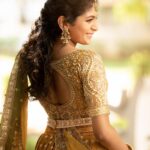 Aditi Shankar Instagram - #navratri2022 with Aditi✨ Day 4: youthful yellow the paragon of happiness and strength . On this 4th day of navarathri I wish you endless cheer and abundant joy. Styled by:- @dr.vinothinipandian Outfits 👗:- @nirali_design_house MUAH💄:- @vijiknr Photographed by 📸:- @camerasenthil Jewellery 💎:- @jjjewellerymart Location:- @avmgardens Digital Patner:- @cognitiveidealab @rrajeshananda AVM Gardens