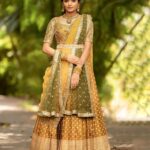 Aditi Shankar Instagram - #navratri2022 with Aditi✨ Day 4: youthful yellow the paragon of happiness and strength . On this 4th day of navarathri I wish you endless cheer and abundant joy. Styled by:- @dr.vinothinipandian Outfits 👗:- @nirali_design_house MUAH💄:- @vijiknr Photographed by 📸:- @camerasenthil Jewellery 💎:- @jjjewellerymart Location:- @avmgardens Digital Patner:- @cognitiveidealab @rrajeshananda AVM Gardens