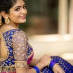 Aditi Shankar Instagram - #navratri2022 with Aditi✨ Day 3: buoyant blue a cerulean elegance presenting a combination of richness and serenity. On this 3rd day of Navratri Wishing sublime bliss for a vibrant you 💙 Styled by:- @dr.vinothinipandian Outfits 👗:- @nirali_design_house MUAH 💄:- @vijiknr Photographed by 📸:- @camerasenthil Jewellery 💎:- @jjjewellerymart Location:- @avmgardens Digital Patner:- @cognitiveidealab Flowers:- @poovai_bridal_flowers @rrajeshananda AVM Gardens