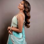 Aditi Shankar Instagram - Fight for your fairytale 🌈✨ Styled by: @dr.vinothinipandian Photographed by📸 : @kiransaphotography Outfit👗: @bandananarulaofficial MUAH💄: @vishalcharanmakeuphair @hairbyradhika Jewellery💎: @JCSjewelcreations