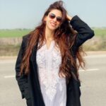 Aditi Vats Instagram – Where the sky and the land meets…