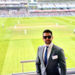 Aftab Shivdasani Instagram – Such a pleasure being at the home of cricket. 🏏 
A cracker of a game. 
#indvseng #grateful #bucketlist Lord’s Cricket Ground