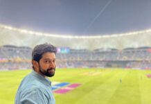 Aftab Shivdasani Instagram - Heart is bleeding blue at the moment 💙. They don’t call it the mother of all games for nothing. Jai Hind 🙏🏼🇮🇳 🏏 #indvspak #icct20worldcup #grateful Dubai, UAE