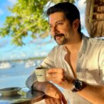 Aftab Shivdasani Instagram – ‘On Sundays my coffee is recreational. As opposed to weekdays when it’s medicinal.’ 
☺️☕️☀️🌴