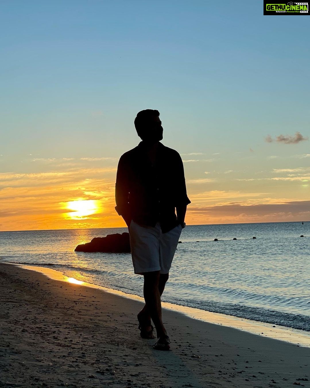 Aftab Shivdasani Instagram - ‘May you always have a shell in your pocket and sand in your shoes.’ - Anon. 🌅🌊🦀🐚 Mauritius