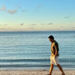 Aftab Shivdasani Instagram - ‘There must be something strangely sacred in salt. It is in our tears and in the ocean.’ - Khalil Gibran. 🌅⏳ Mauritius