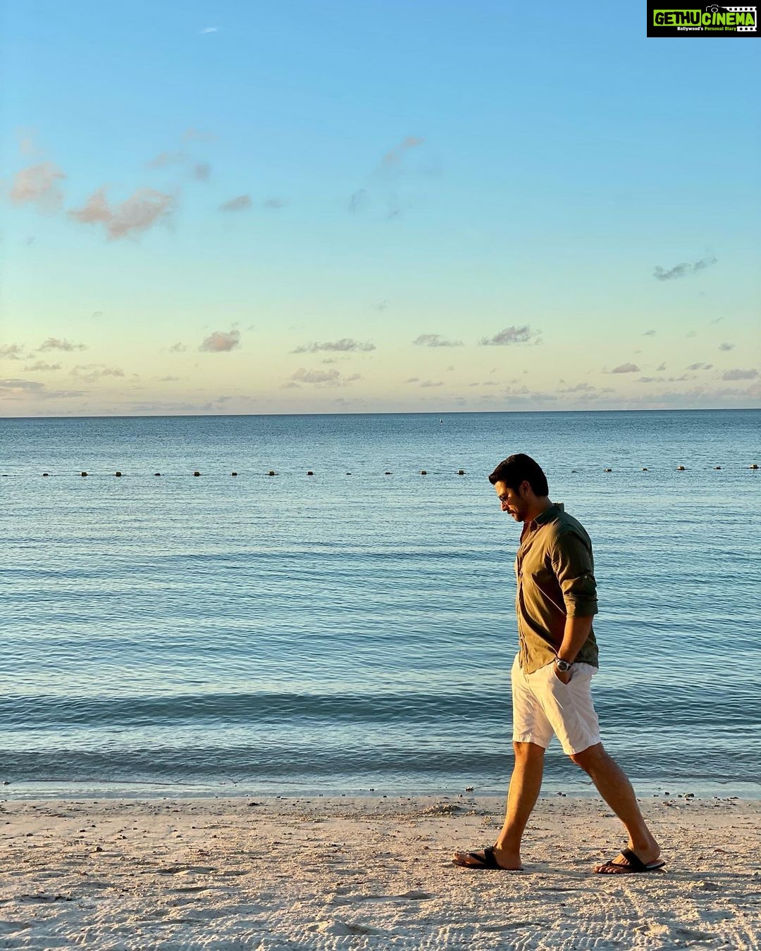 Aftab Shivdasani Instagram - ‘There must be something strangely sacred in salt. It is in our tears and in the ocean.’ - Khalil Gibran. 🌅⏳ Mauritius