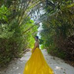 Ahana Kumar Instagram - your friendly neighbourhood maalagha ☺️ dress by @ahamboutique 🌼 Maldives