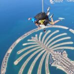 Ahana Kumar Instagram – kinda proud of myself for smiling and jumping out like a happy little birdie , on my second sky dive in 4 months , 13000 feet up in the sky 🦋🤍 Palm Jumeirah Island