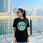 Ahana Kumar Instagram – Para , Evideya? 😋 Drop a comment if you’ve asked or get asked this question way too often 😜

@mydesignationofficial casually added one more cool T-Shirt to their already long list of kickass Tees. Love this one 😻 Dubai