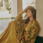 Aishwarya Lekshmi Instagram - Photographed by @arifminhaz Styling : @styledbysmiji Outfit : @archanajaju.in Fashion PR : @elevate_promotions Jewellery : @truptimohta.in Hair : @ganesh_hair_architect