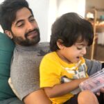 Akshay Oberoi Instagram - How do kids come up with so many questions all at once? Also, how do I answer them? 😂 #FatherSon #Sunday #SundayVibes #SundayFunday