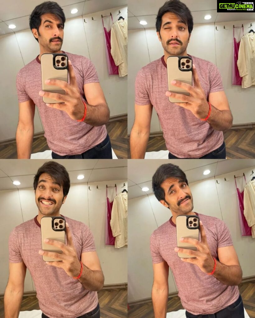 Akshay Oberoi Instagram - What spending too much time in the vanity can do to you... 😂 #VanityDiaries #ShootLife #BTS