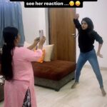 Alekhya Harika Instagram - Okay so this reel trending over everywhere doing it with their kids -family-friends I tried it with my mom 😘 and it was so much fun ❤️ Please ignore my dance , it was tough to make her smile as she was doing sincere job holding phone - that’s what she thinks 😌 #reels #trending #reelitfeelit #trendingreels #reelsinstagram