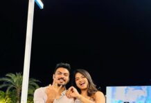 Alekhya Harika Instagram - Happie birthday my Cutieee 🥳❤️🥰 Love you to the moon @vamshi_karthik Location: @casadelofficial Pc : @rahulrajvanam Casa Del