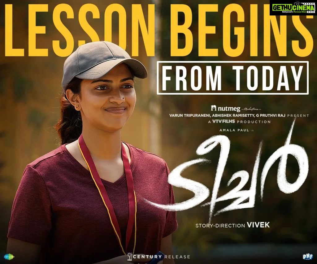 Amala Paul Instagram - Lesson begins from today - The Teacher now in theatres near you! #TheTeacher #NeverForgiveNeverForget #TheTeacherFromDec2 #amalapaul