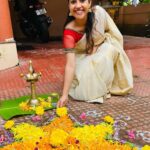 Amrutha Nair, onam, celebration