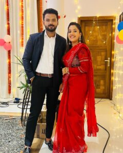 Amrutha Nair Instagram - Varun & Rekha🥰♥️ @_aju_thomas_