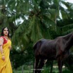 Amrutha Nair Instagram - Chase your dreams ♥️ 📸 @vipinjkumar Attire @isha_collections_by_rubiya MUA @roshnistvm #trending #instagram #hourse #sativiansmedia