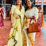 Amrutha Nair Instagram – 26 and counting 😜♥️ @ambily__nair Attukal Bhagavathy  Temple