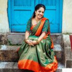 Amrutha Nair Instagram - ഇന്ന്‌ ചിങ്ങം 1. മലയാളത്തിന്റെ പുതുവർഷത്തിനു തുടക്കമായി. ഏവർക്കും ചിങ്ങം ഒന്നിന്റെ ആശംസകൾ. 📸 @vipinjkumar Attire @tavish_by_eveena MUA @blushingtone_by_veenavineeth