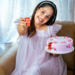 Amrutha Nair Instagram - Ningalkk thannilla ennu parayaruth😍😍 👗 @rose_petals_babycouture 📸 @vipinjkumar Cake @_fairy_dairy_ #cake #thanks #lovequotes #pics #photo #sativiansmedia Trivandrum, India