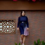 Amrutha Nair Instagram - You might think I am weak without a sword but I am stronger than I ever was before 😎 📸. @vipinjkumar 👗 @dreamsfashioncouture Muha @roshnistvm