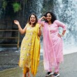 Amrutha Nair Instagram - Happiness is mother and daughter time❤️ Beautiful attires from @anika._.boutique #sativiansmedia Thriparappe, Tamil Nadu