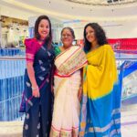 Amrutha Nair Instagram – Happy Moments ❤️😍3 Generations😀 Lulu Mall Trivandrum