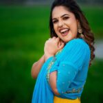 Amrutha Nair Instagram - Smiling is ma favourite exercise ❤️ 📸 @vipinjkumar 👗 @neelima_designs MUA @blushingtone_beauty_salon #sativiansmedia Trivandrum, India