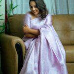 Amrutha Nair Instagram - ❤ 📸@colorpadam_photography Attire @tu_kainaat_saree MUA @blushingtone_beauty_salon Accessories @tazinjewels #sativiansmedia Thiruvananthapuram, Kerala, India