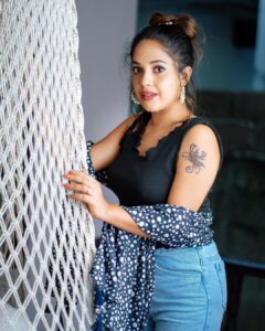 Amrutha Nair Instagram - The biggest comeback is making yourself happy again …. 📸 @vipinjkumar MUA @venus_paull