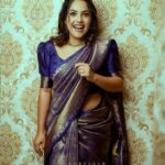 Amrutha Nair Instagram - Cressy ❤ @rucira_collections @colorpadam_photography @blushingtone_beauty_salon . . #xsativafamily❤️ #sativiansmedia